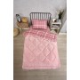 ETE HOMETEX TEK KİŞİLİK LÜX WELSOFT YORGAN SAFİR PUDRA 155X215CM 8696474231934